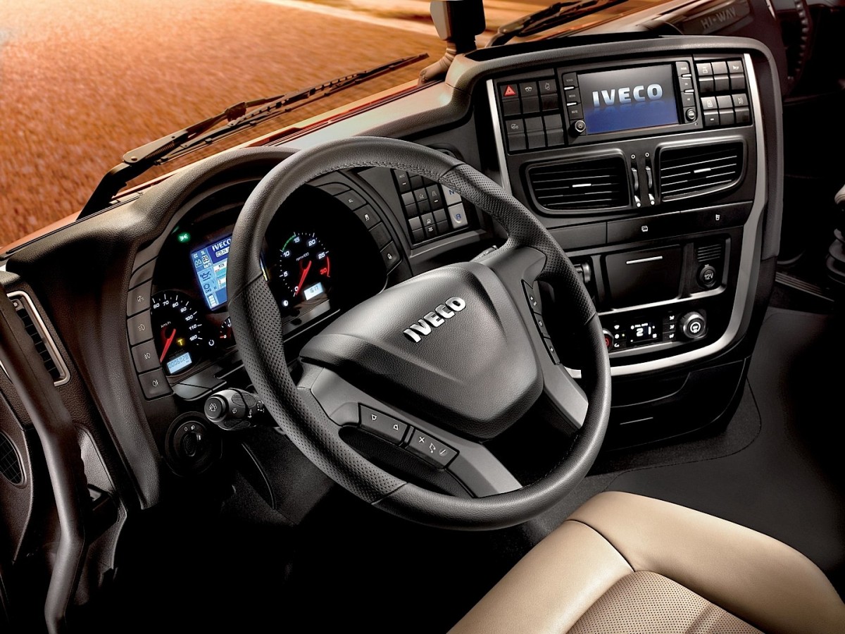 Iveco stralis 2016 - zmodernizovaný interiér