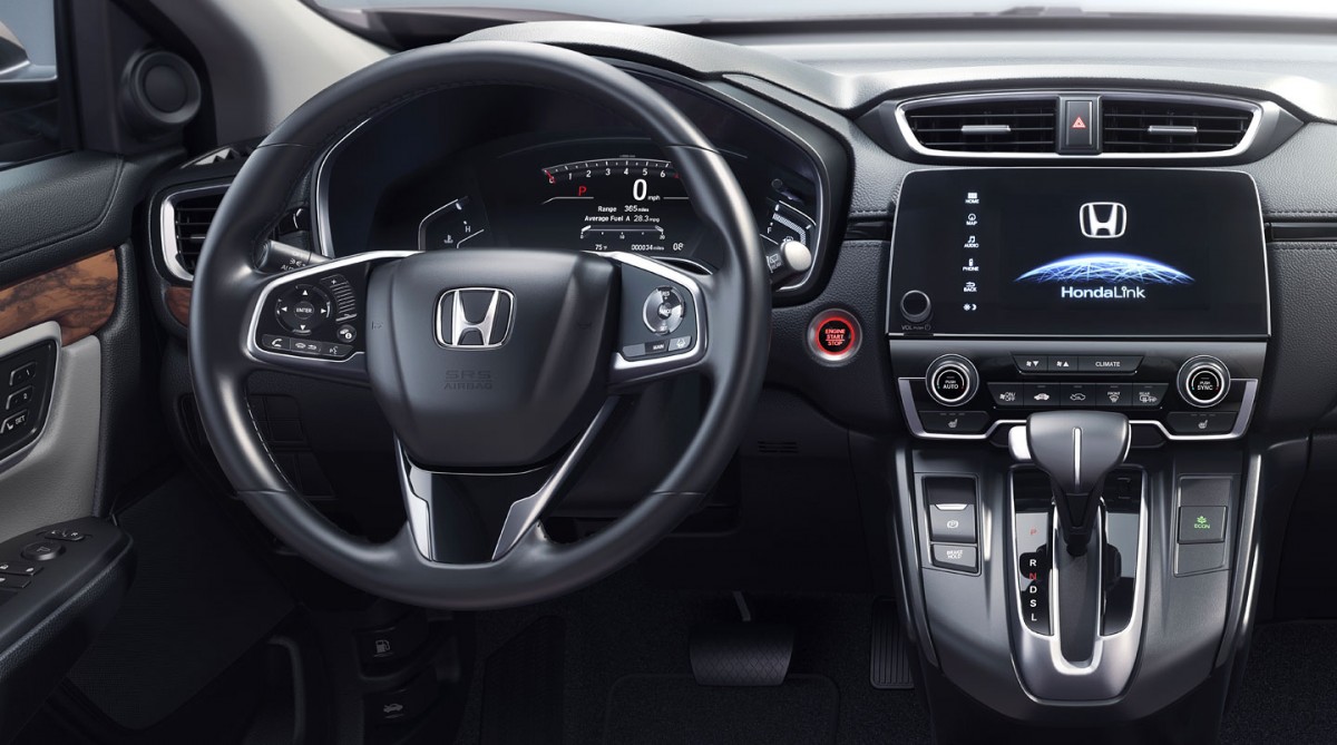 Nová Honda CR-V 2017 interiér