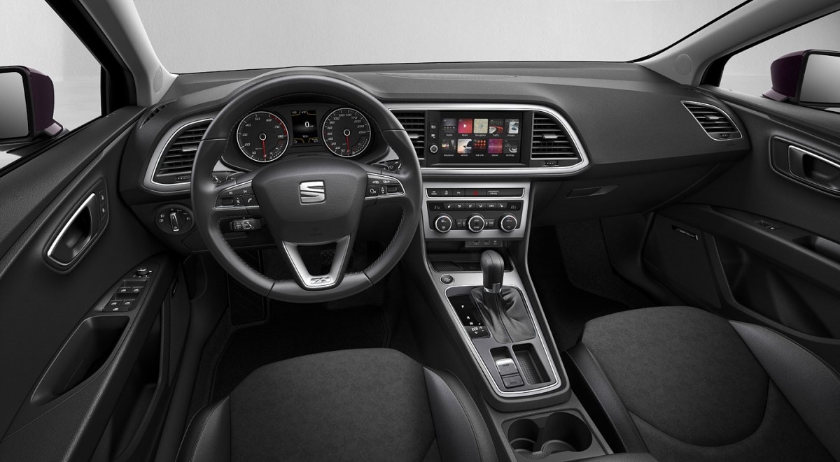 Interiér modernizovaného SEATu Leon